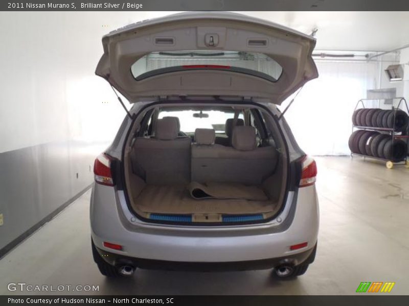 Brilliant Silver / Beige 2011 Nissan Murano S