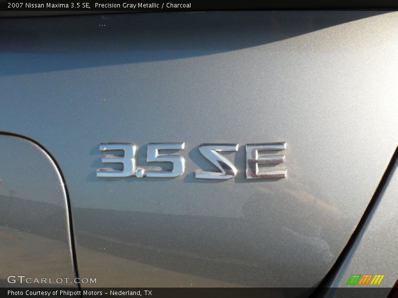 Precision Gray Metallic / Charcoal 2007 Nissan Maxima 3.5 SE