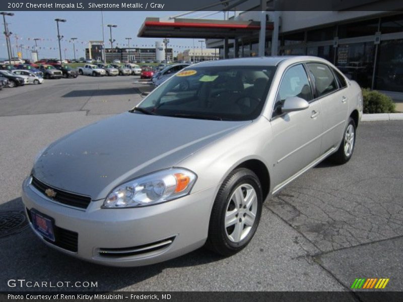 Silverstone Metallic / Gray 2007 Chevrolet Impala LS