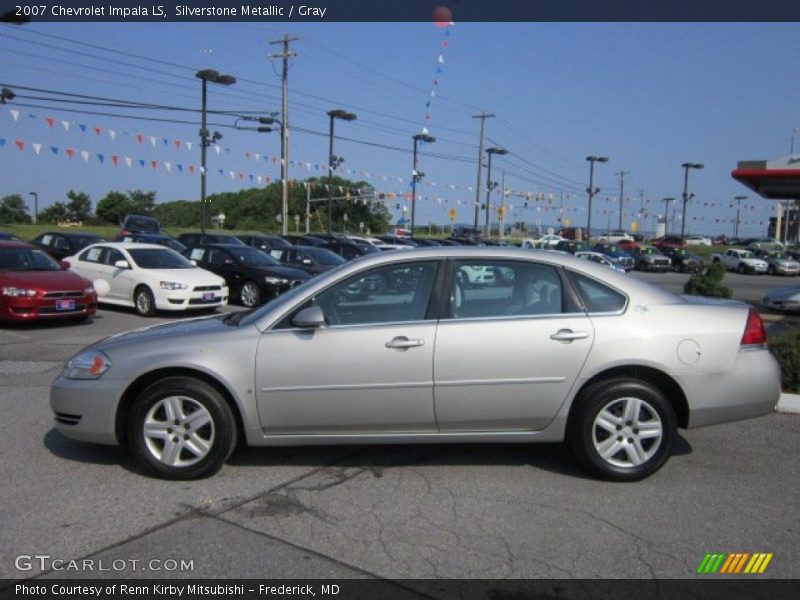 Silverstone Metallic / Gray 2007 Chevrolet Impala LS