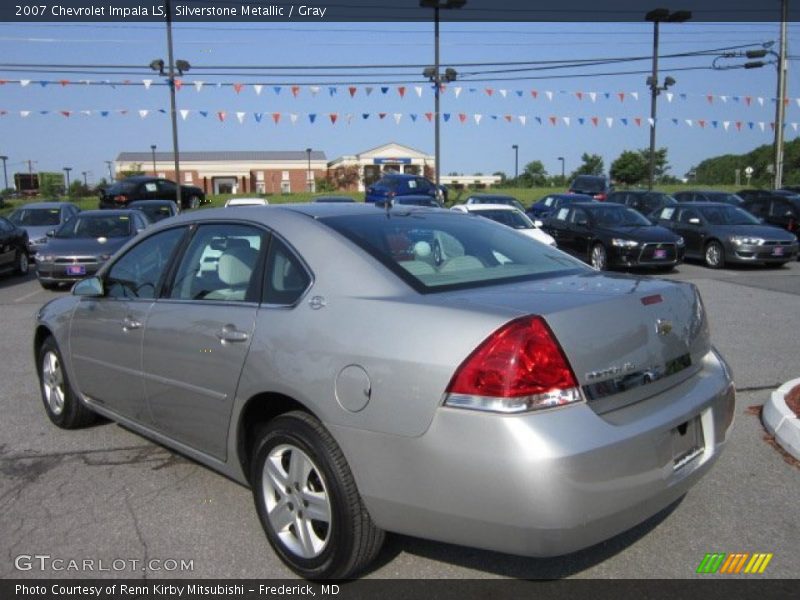 Silverstone Metallic / Gray 2007 Chevrolet Impala LS