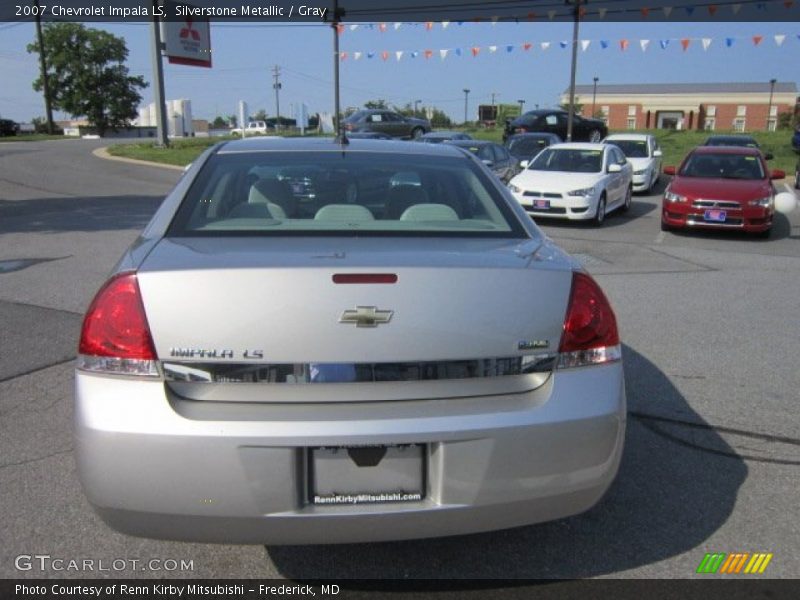 Silverstone Metallic / Gray 2007 Chevrolet Impala LS