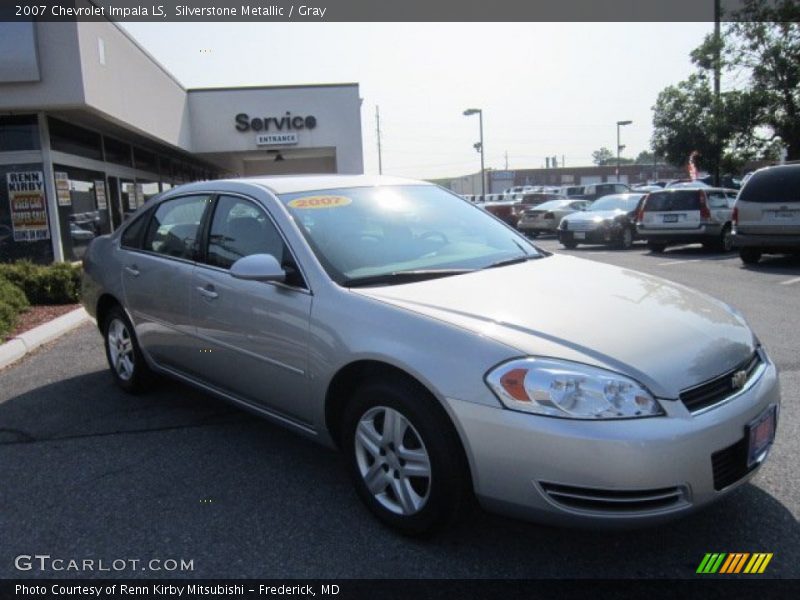 Silverstone Metallic / Gray 2007 Chevrolet Impala LS