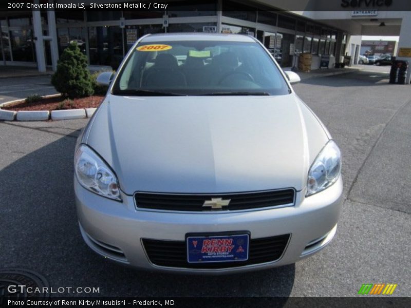 Silverstone Metallic / Gray 2007 Chevrolet Impala LS