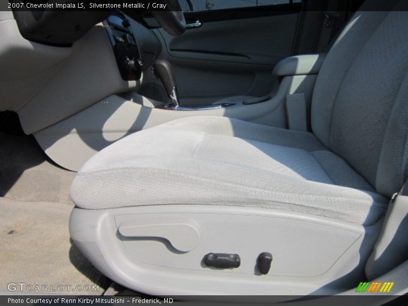 Silverstone Metallic / Gray 2007 Chevrolet Impala LS