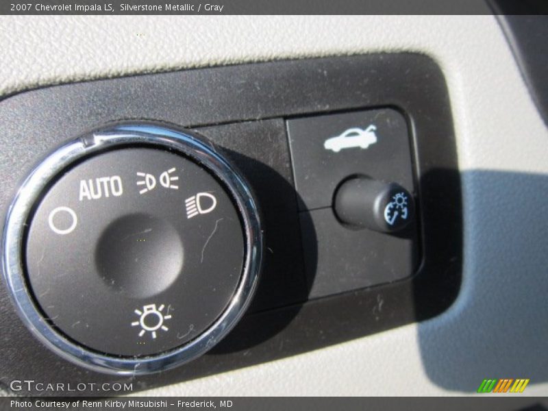 Silverstone Metallic / Gray 2007 Chevrolet Impala LS