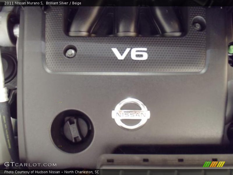 Brilliant Silver / Beige 2011 Nissan Murano S