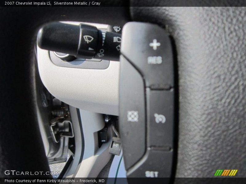Silverstone Metallic / Gray 2007 Chevrolet Impala LS