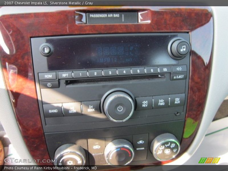 Silverstone Metallic / Gray 2007 Chevrolet Impala LS