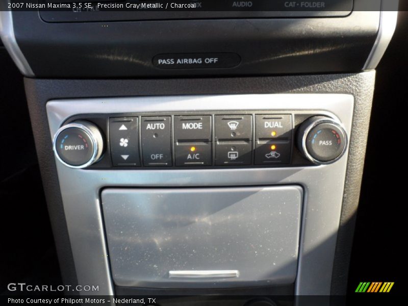 Precision Gray Metallic / Charcoal 2007 Nissan Maxima 3.5 SE