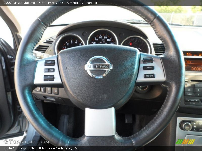 Precision Gray Metallic / Charcoal 2007 Nissan Maxima 3.5 SE