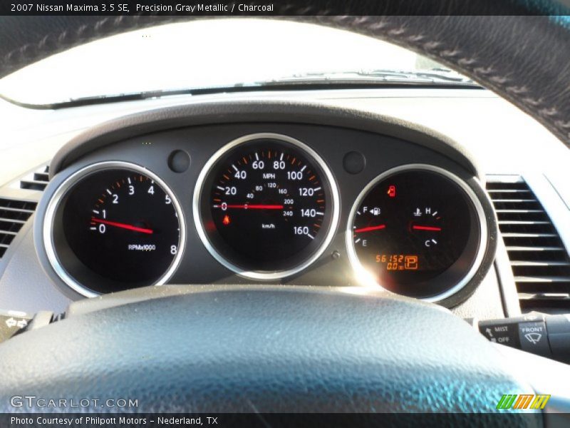 Precision Gray Metallic / Charcoal 2007 Nissan Maxima 3.5 SE