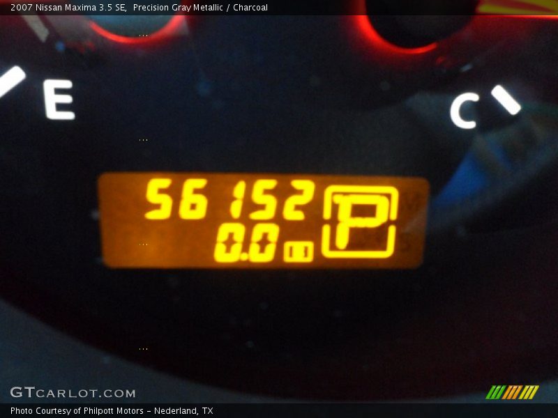 Precision Gray Metallic / Charcoal 2007 Nissan Maxima 3.5 SE