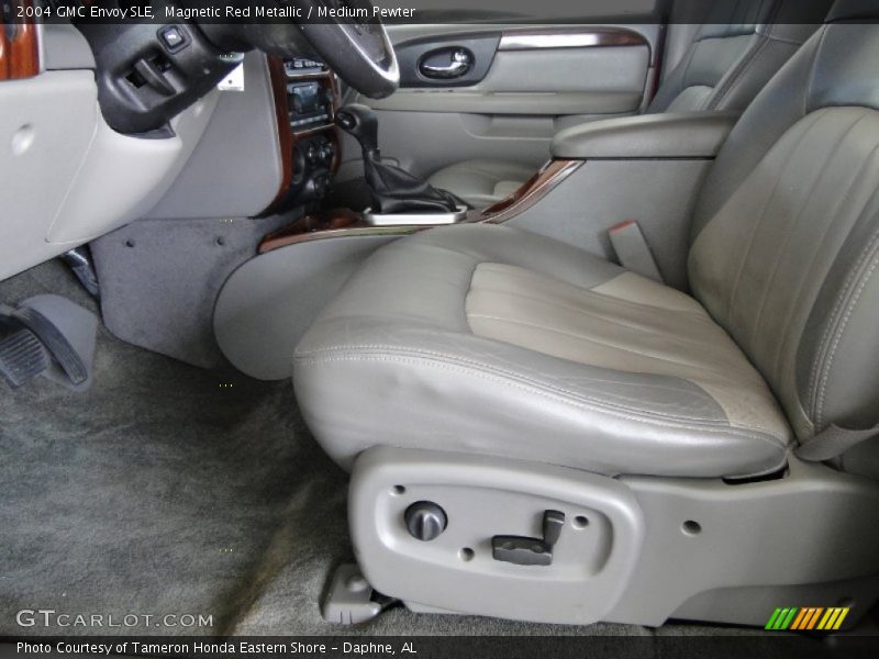 Magnetic Red Metallic / Medium Pewter 2004 GMC Envoy SLE