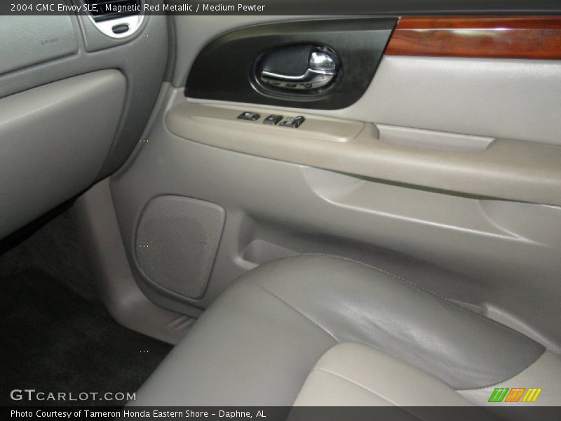 Magnetic Red Metallic / Medium Pewter 2004 GMC Envoy SLE