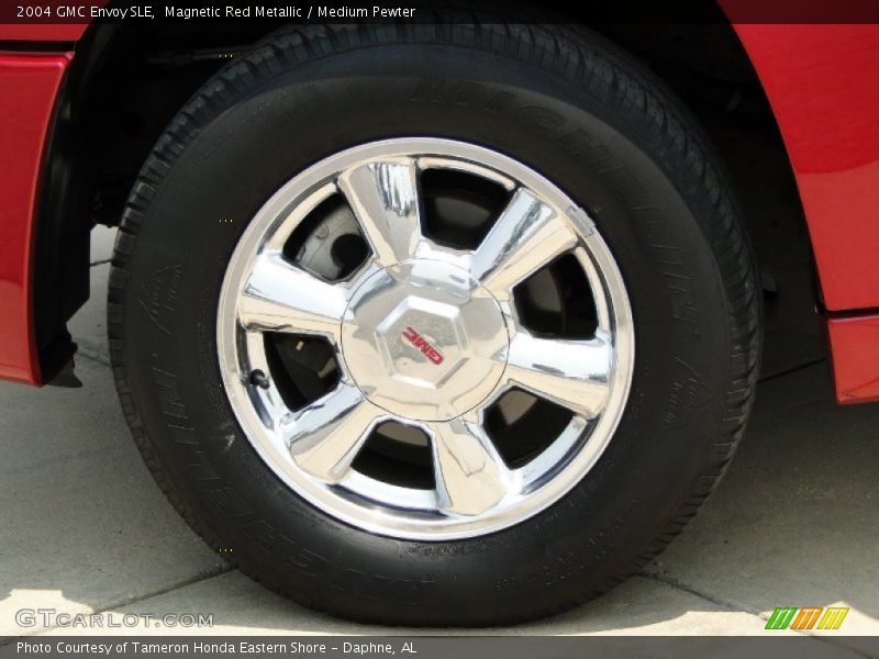 Magnetic Red Metallic / Medium Pewter 2004 GMC Envoy SLE