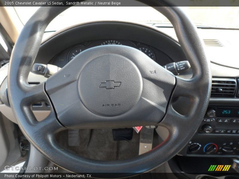  2005 Cavalier LS Sedan Steering Wheel