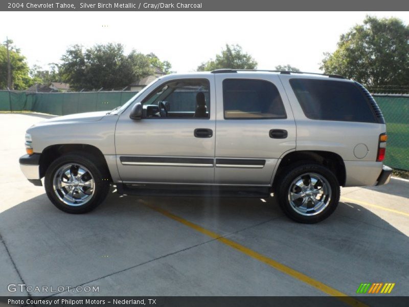 Silver Birch Metallic / Gray/Dark Charcoal 2004 Chevrolet Tahoe