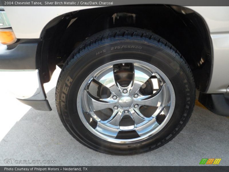 Silver Birch Metallic / Gray/Dark Charcoal 2004 Chevrolet Tahoe