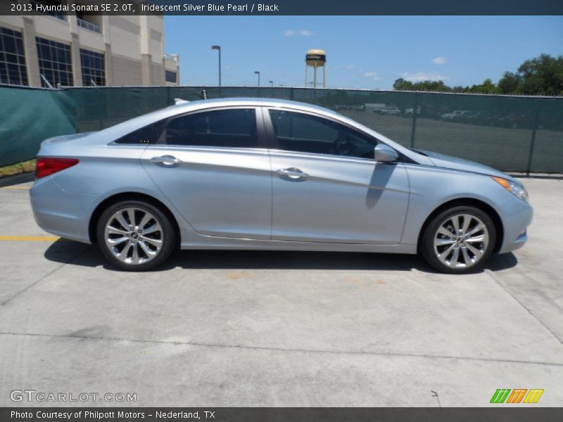  2013 Sonata SE 2.0T Iridescent Silver Blue Pearl