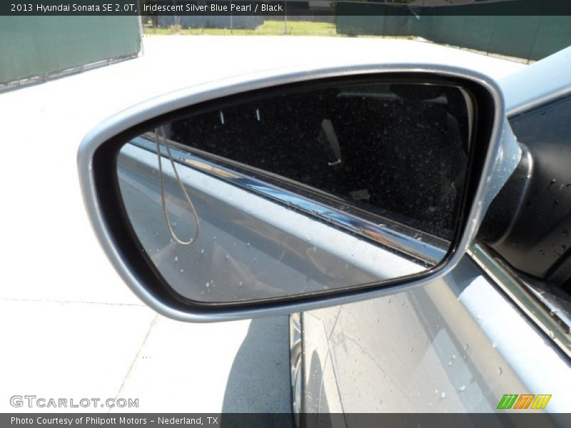 Iridescent Silver Blue Pearl / Black 2013 Hyundai Sonata SE 2.0T