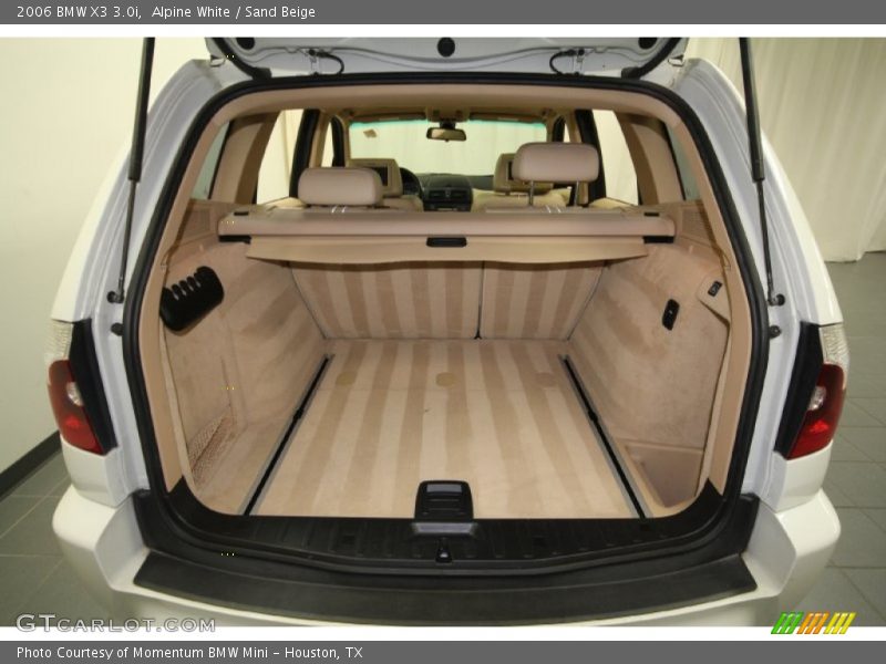 Alpine White / Sand Beige 2006 BMW X3 3.0i