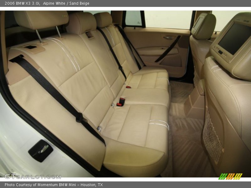 Alpine White / Sand Beige 2006 BMW X3 3.0i