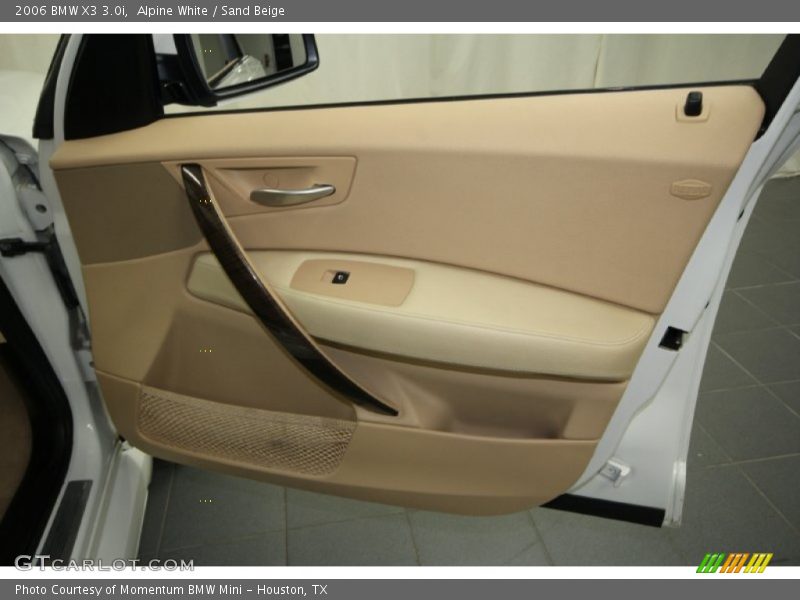 Alpine White / Sand Beige 2006 BMW X3 3.0i