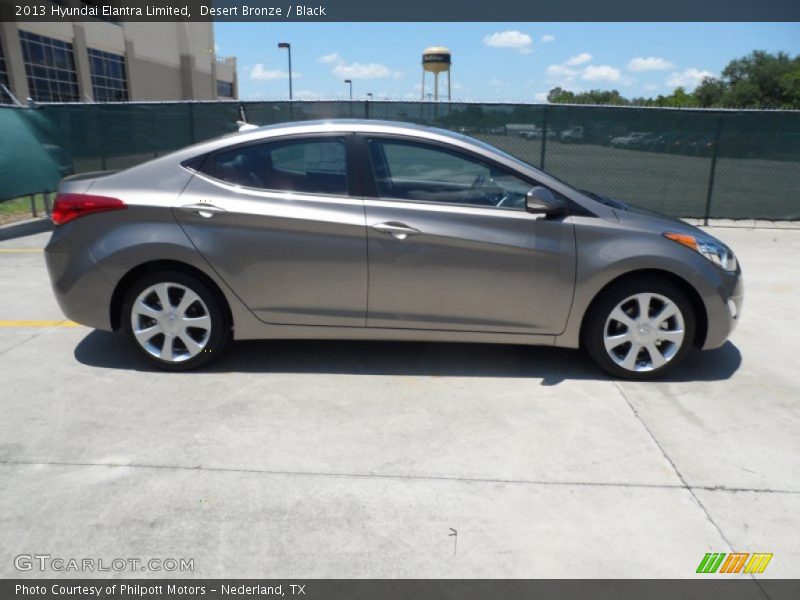  2013 Elantra Limited Desert Bronze