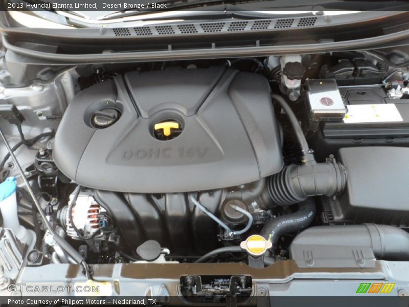  2013 Elantra Limited Engine - 1.8 Liter DOHC 16-Valve D-CVVT 4 Cylinder