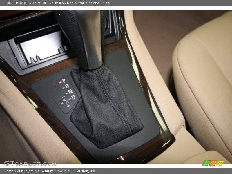 Vermillion Red Metallic / Sand Beige 2009 BMW X3 xDrive30i