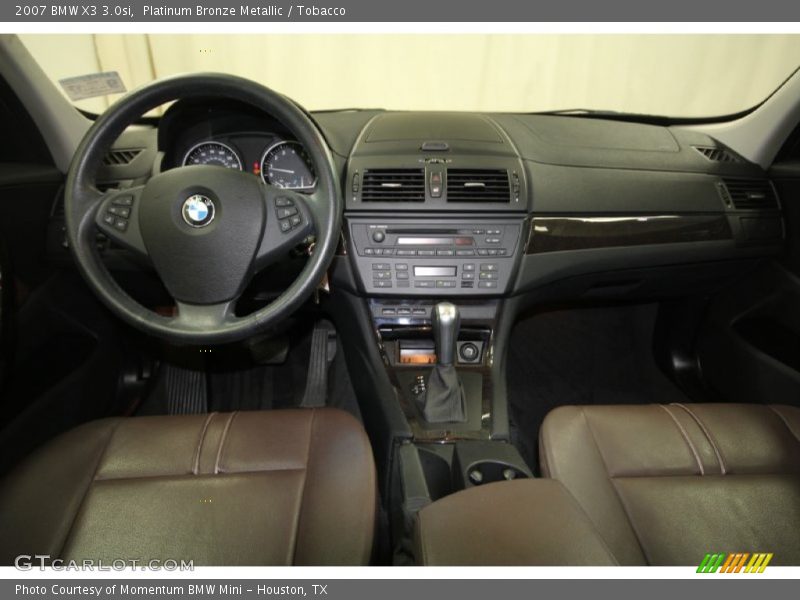 Platinum Bronze Metallic / Tobacco 2007 BMW X3 3.0si
