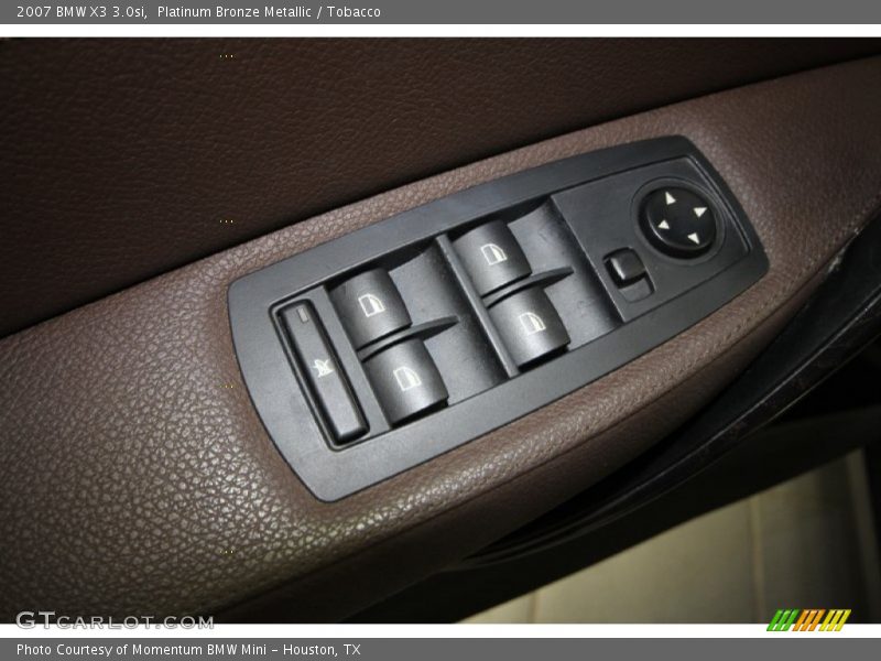 Platinum Bronze Metallic / Tobacco 2007 BMW X3 3.0si