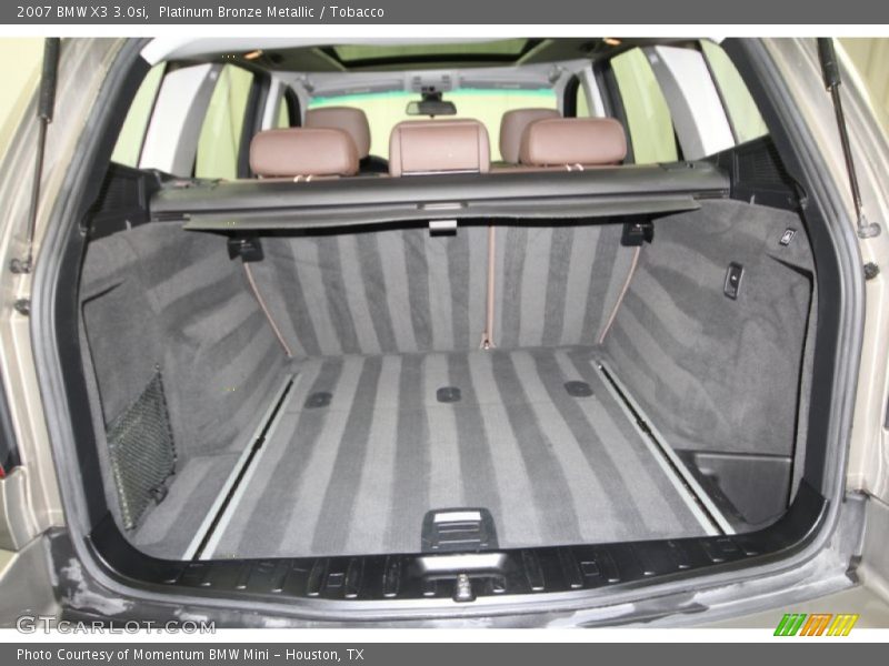 Platinum Bronze Metallic / Tobacco 2007 BMW X3 3.0si