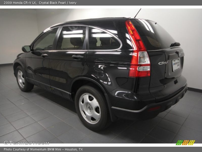 Crystal Black Pearl / Ivory 2009 Honda CR-V LX