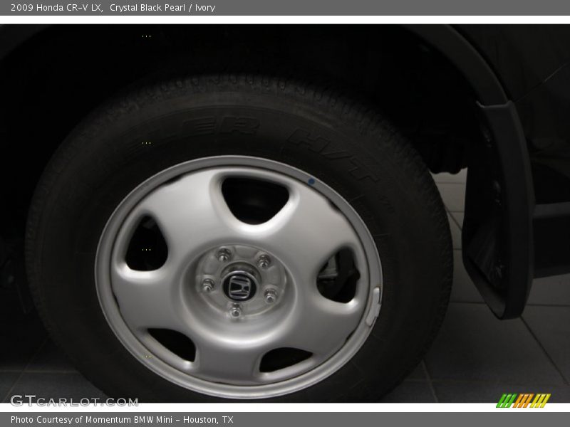 Crystal Black Pearl / Ivory 2009 Honda CR-V LX