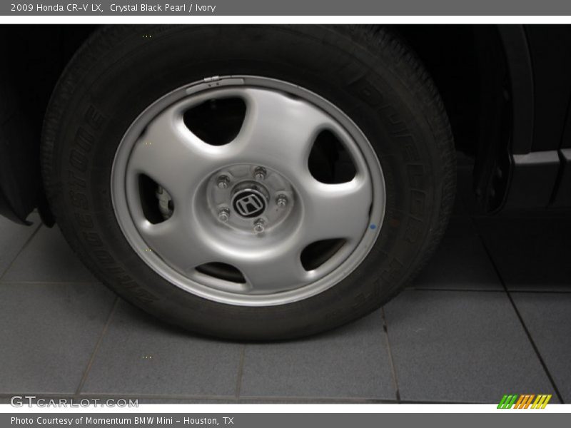 Crystal Black Pearl / Ivory 2009 Honda CR-V LX