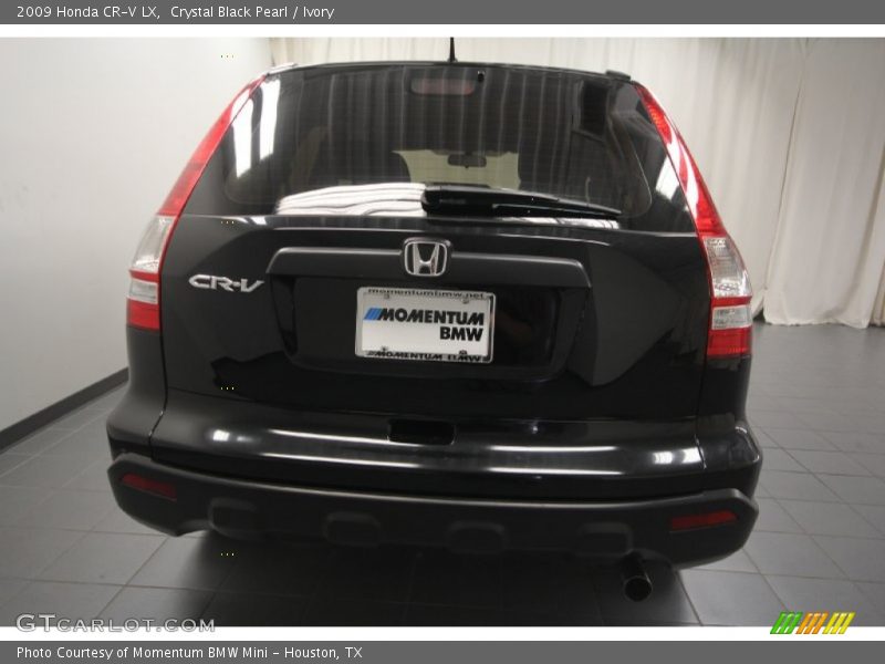 Crystal Black Pearl / Ivory 2009 Honda CR-V LX