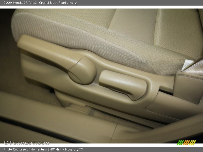Crystal Black Pearl / Ivory 2009 Honda CR-V LX