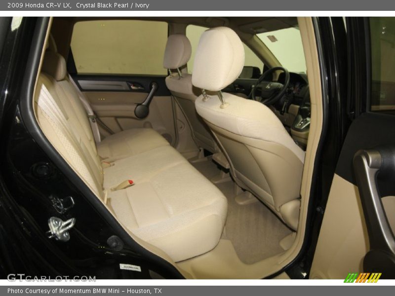 Crystal Black Pearl / Ivory 2009 Honda CR-V LX