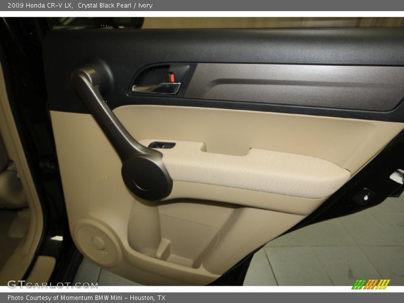 Crystal Black Pearl / Ivory 2009 Honda CR-V LX
