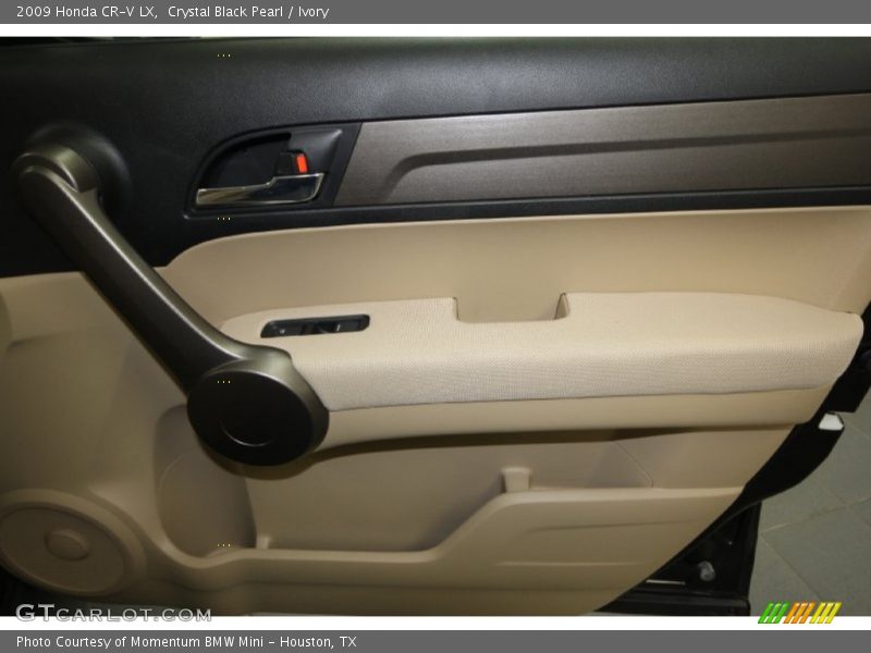 Crystal Black Pearl / Ivory 2009 Honda CR-V LX