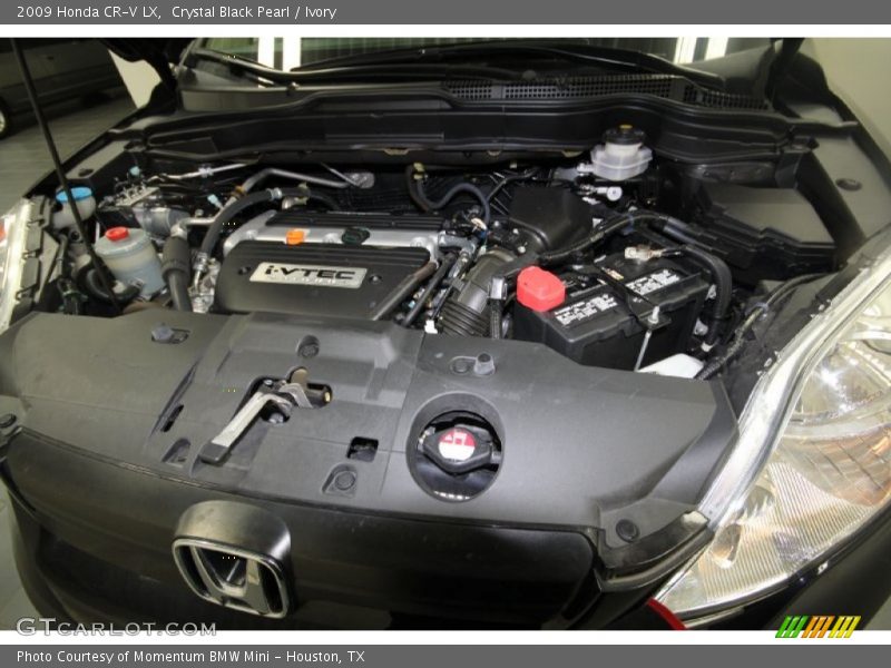 Crystal Black Pearl / Ivory 2009 Honda CR-V LX