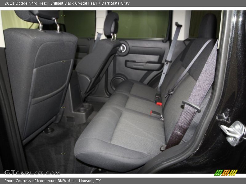 Brilliant Black Crystal Pearl / Dark Slate Gray 2011 Dodge Nitro Heat
