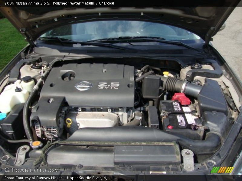 Polished Pewter Metallic / Charcoal 2006 Nissan Altima 2.5 S