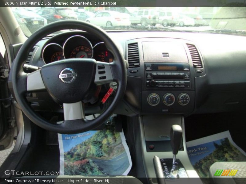 Polished Pewter Metallic / Charcoal 2006 Nissan Altima 2.5 S