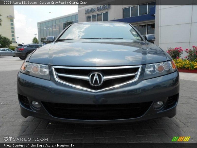 Carbon Gray Pearl / Quartz Gray 2008 Acura TSX Sedan