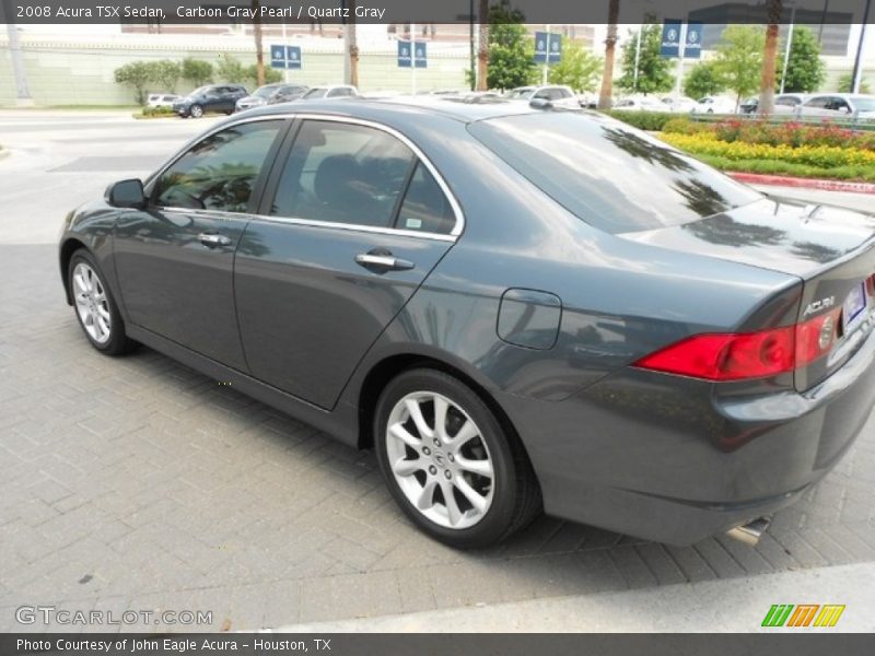 Carbon Gray Pearl / Quartz Gray 2008 Acura TSX Sedan