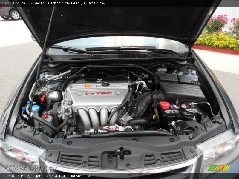 Carbon Gray Pearl / Quartz Gray 2008 Acura TSX Sedan