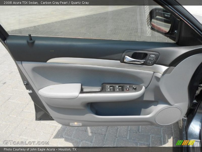 Carbon Gray Pearl / Quartz Gray 2008 Acura TSX Sedan